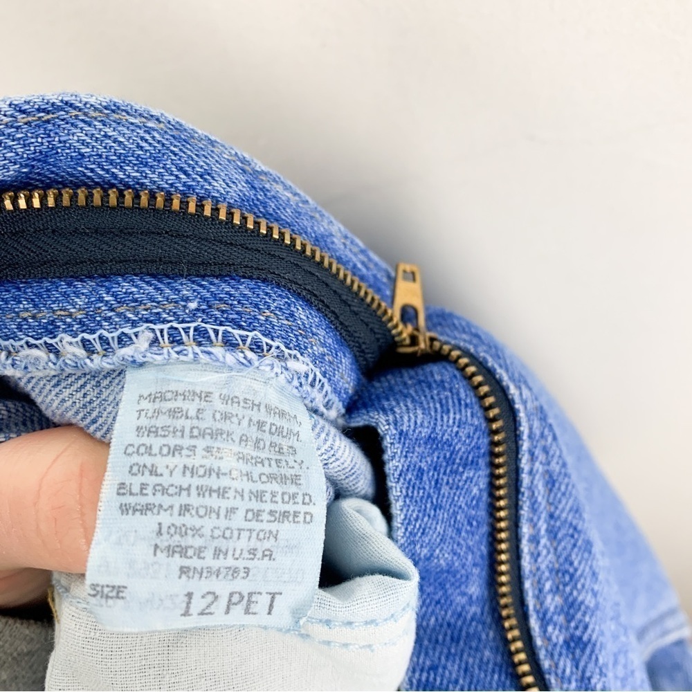 Vintage 90s Riders by Lee High Waist Straight Leg Jeans Sz 29 - Picture 8 of 11